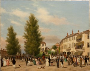 City street scene